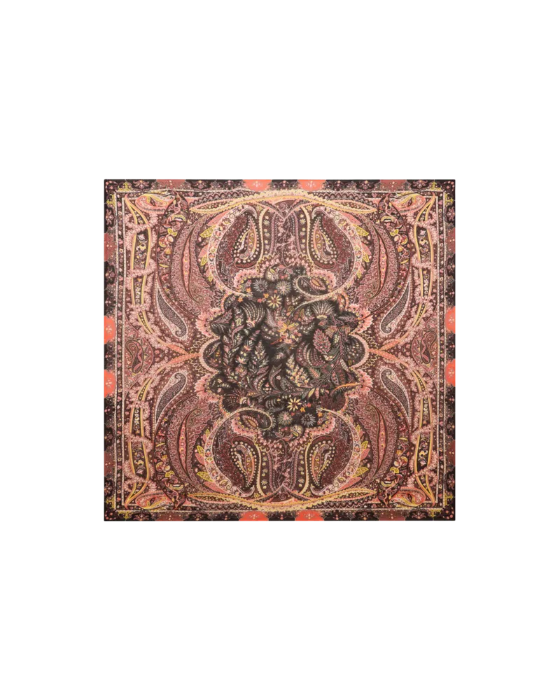 Etro Schultertuch Aus Modal Mit Floralem Paisley-motiv, Damen, Multicolor Multicolor