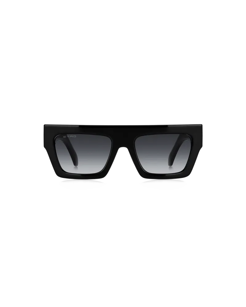 Etro Etroscreen-sonnenbrille, Damen, Schwarz Schwarz
