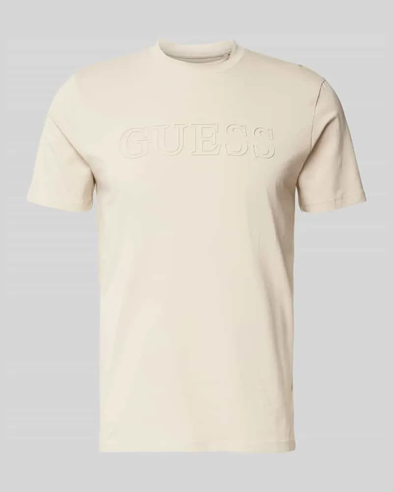 Guess T-Shirt mit Label-Print Modell 'ALPHY 