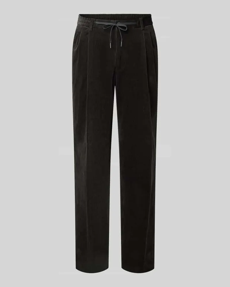 McNeal Regular Fit Cordhose mit Bundfalten 