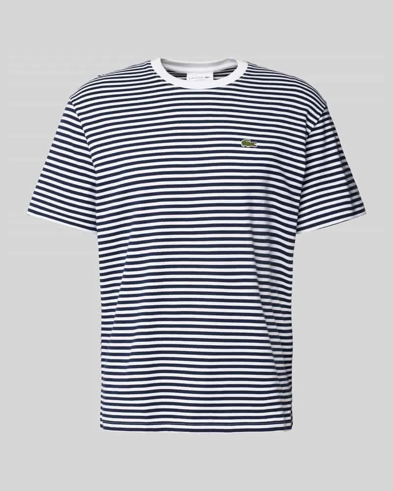 Lacoste T-Shirt mit Label-Stitching 