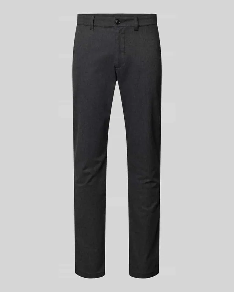 HUGO BOSS Slim Fit Chino aus Baumwoll-Mix Modell 'Chino Slim 2 Black