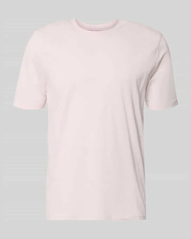 McNeal Regular Fit T-Shirt mit Rundhalsausschnitt Hellrosa