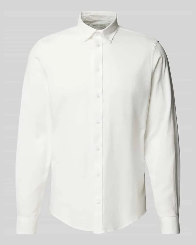 Casual Friday Regular Fit Freizeithemd mit Button-Down-Kragen Modell 'ANTON 