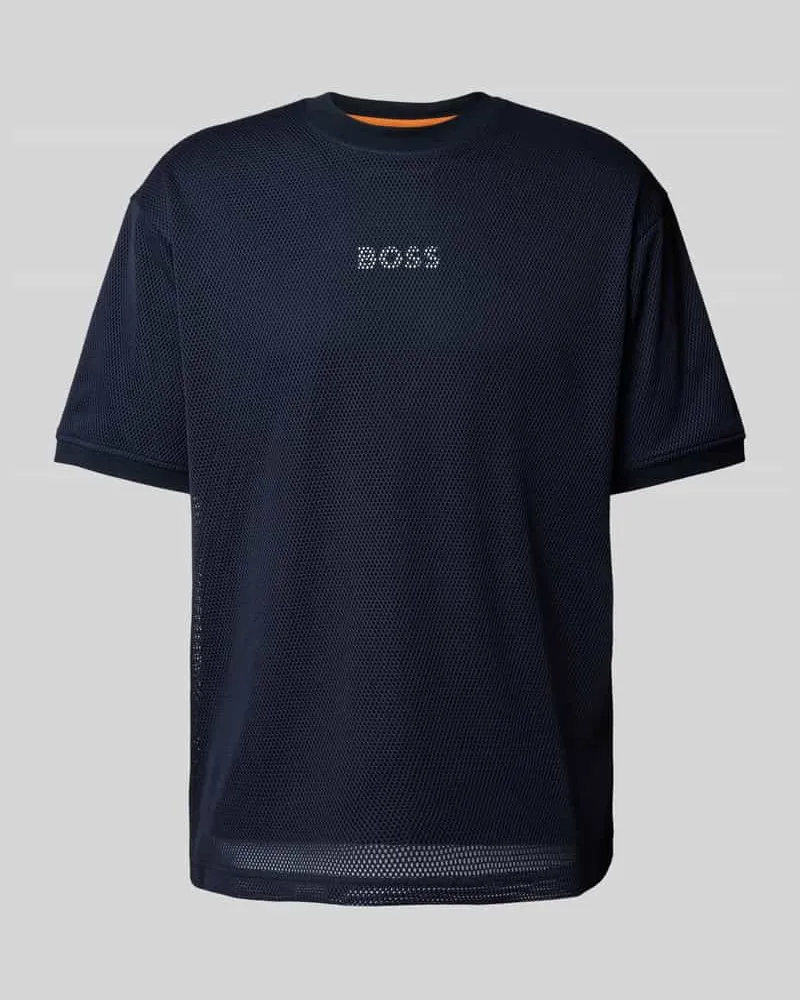 HUGO BOSS T-Shirt mit Lochstickerei 