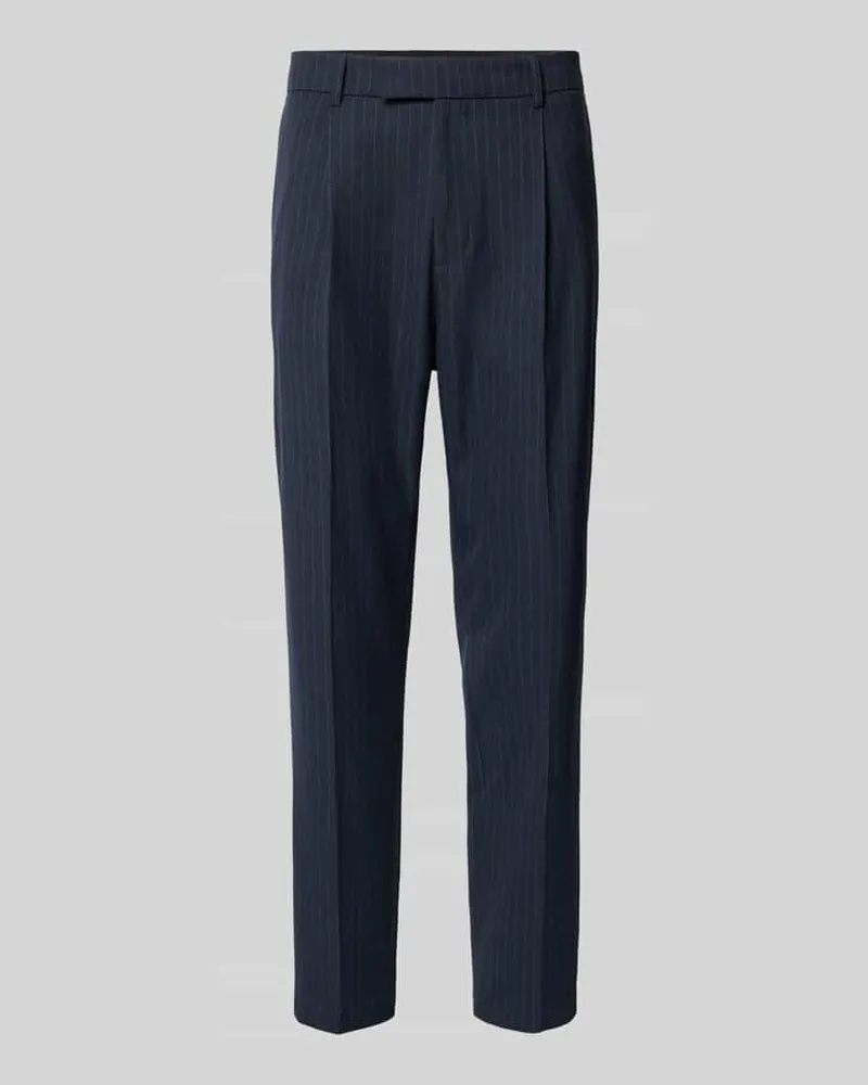 cinque Regular Fit Stoffhose mit Bügelfalten 