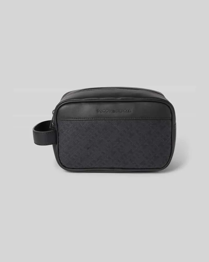 Tommy Hilfiger Kulturbeutel mit Tragehenkel Black
