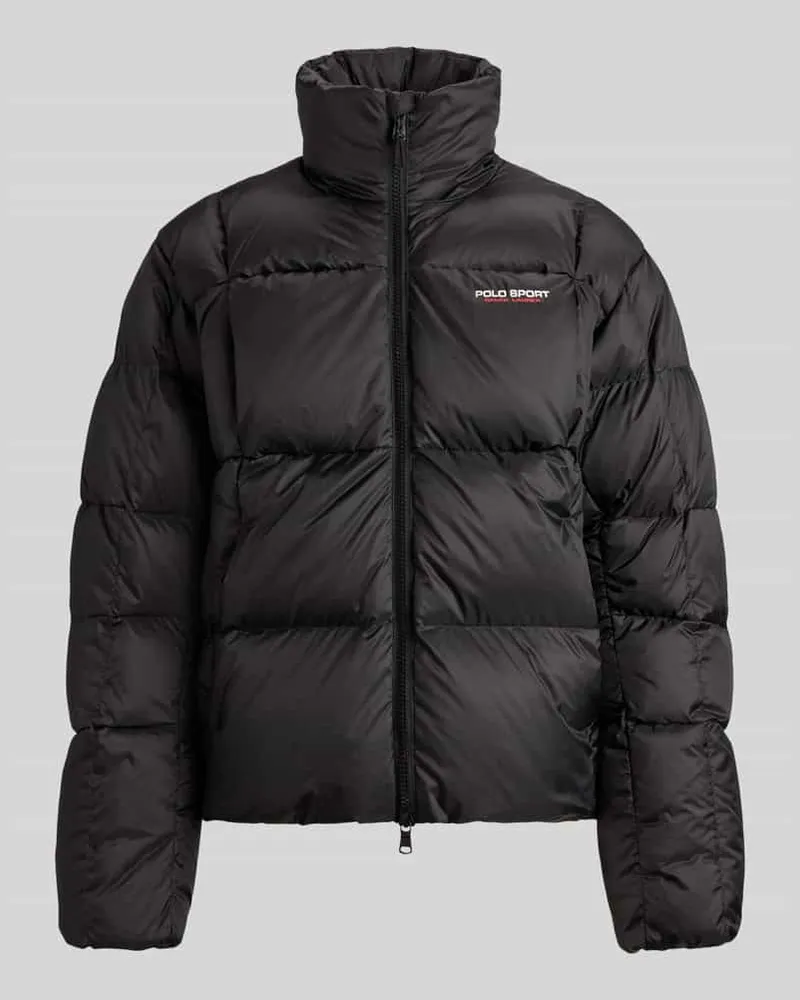 Ralph Lauren Regular Fit Steppjacke mit Logo-Detail Black