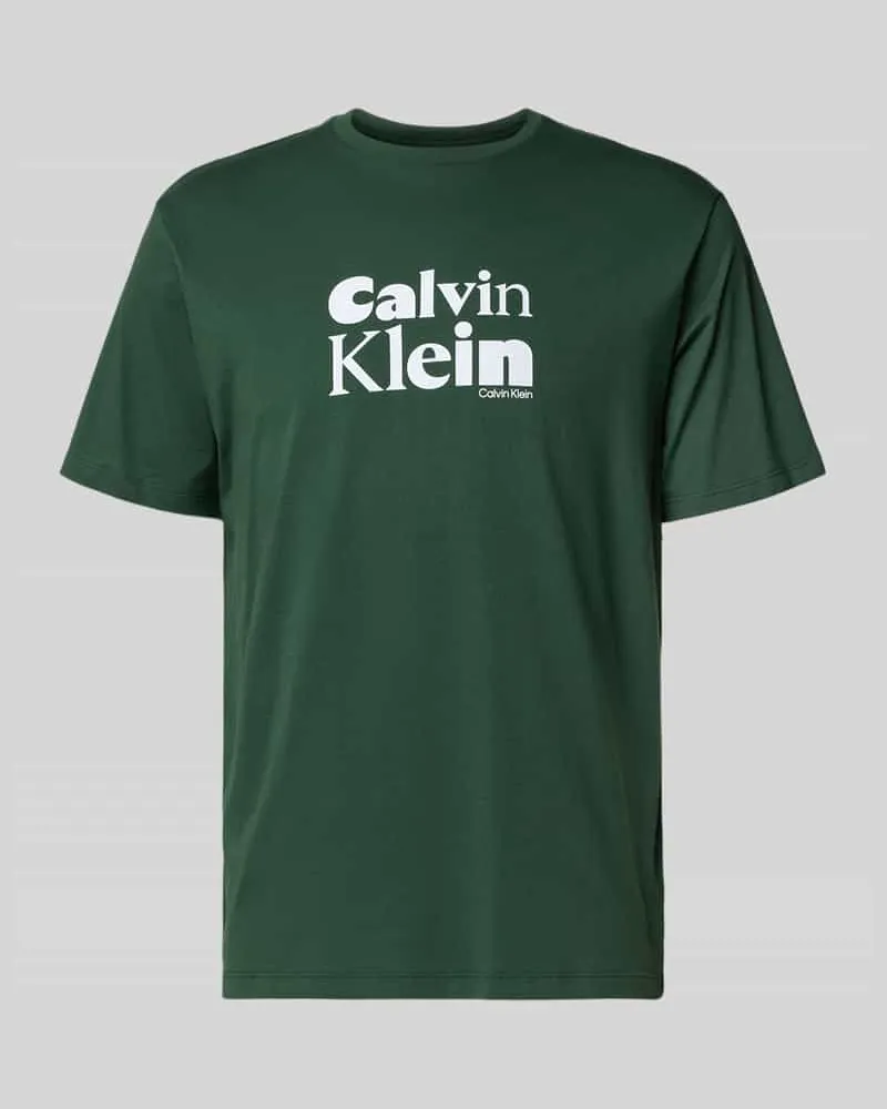 Calvin Klein T-Shirt mit Label-Print 