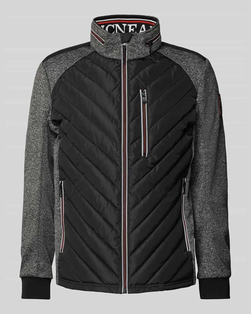McNeal Steppjacke mit Stehkragen Anthrazit