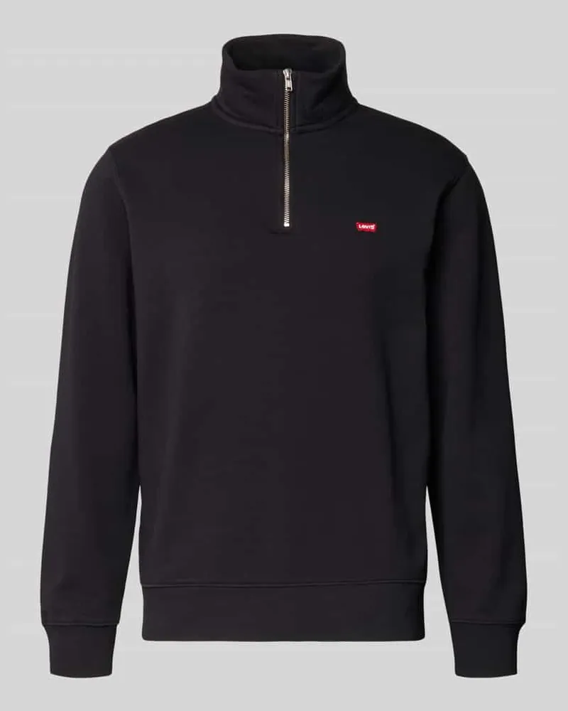 Levi's Sweatshirt mit Label-Detail Black