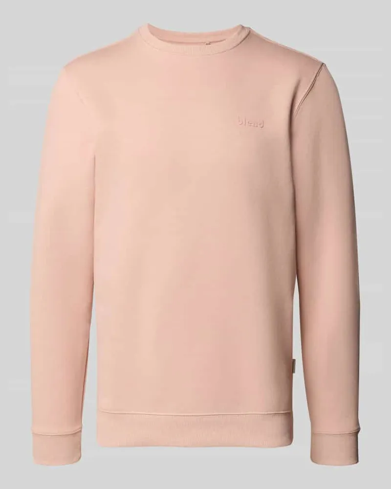 Blend Sweatshirt mit Rundhalsausschnitt und Logo 