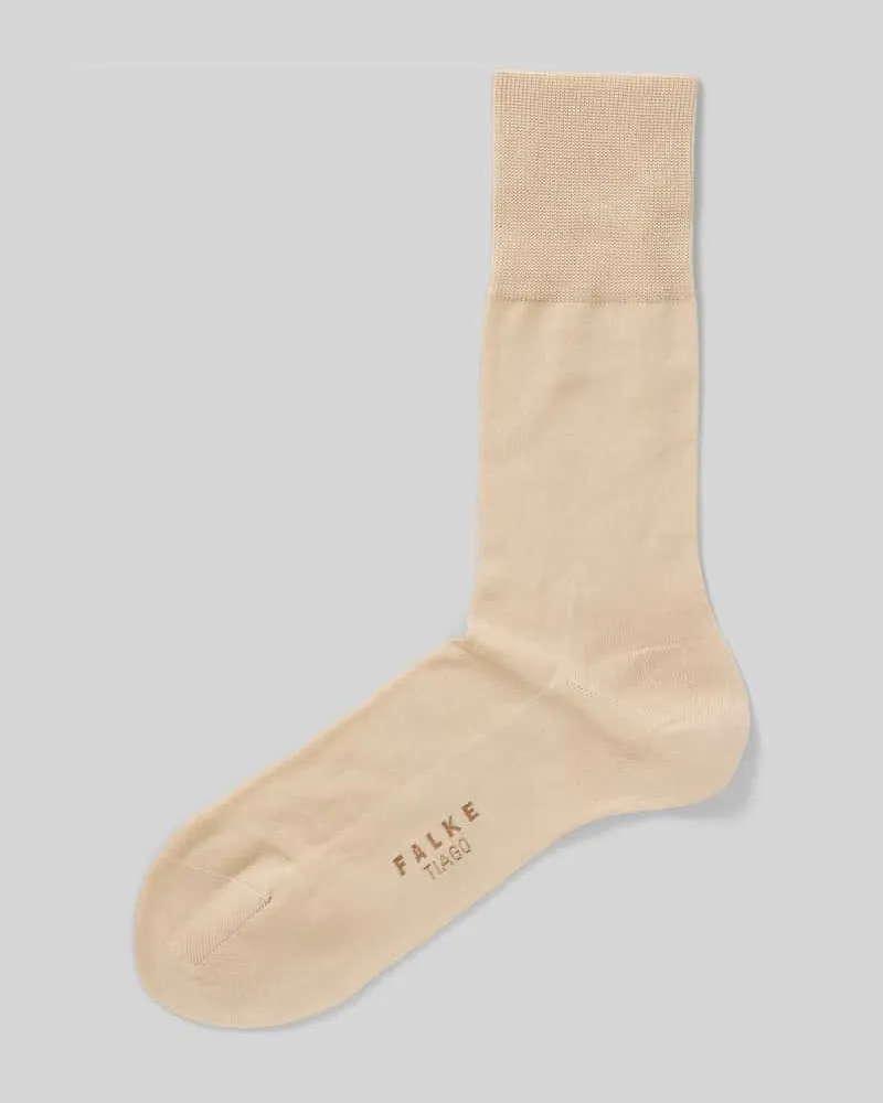Falke Socken in melierter Optik Sand