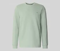 Pullover mit Label-Patch