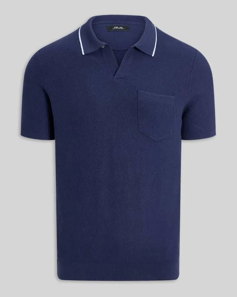Ralph Lauren Relaxed Fit Poloshirt aus Baumwoll-Mix Marine