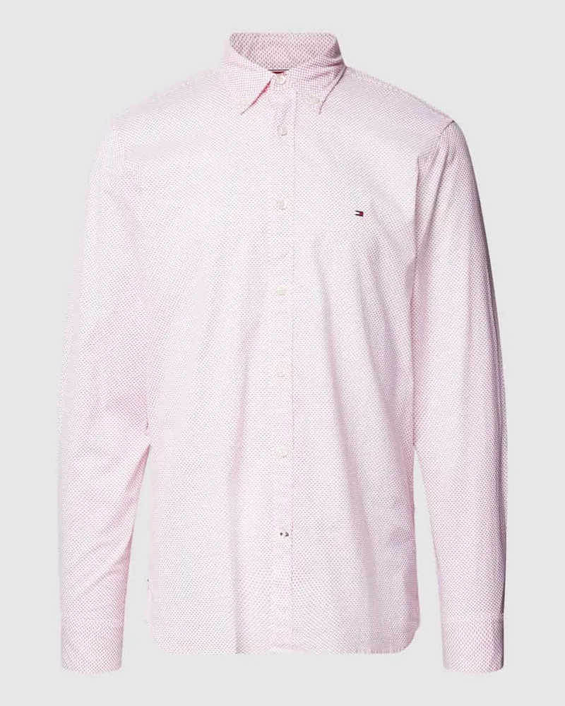 Tommy Hilfiger Freizeithemd mit Button-Down-Kragen 