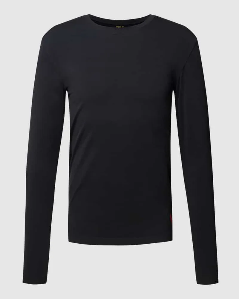 Ralph Lauren Longsleeve mit Rundhalsausschnitt Modell 'PERFORMANCE Black