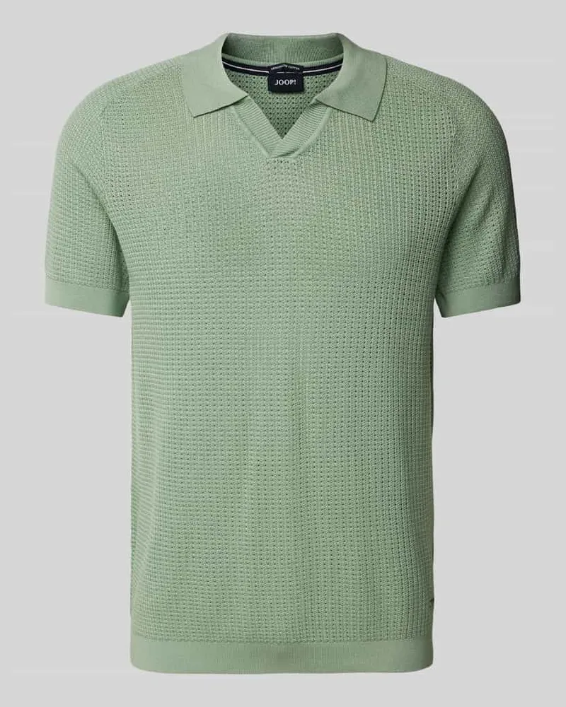 JOOP! Regular Fit Poloshirt mit V-Ausschnitt 