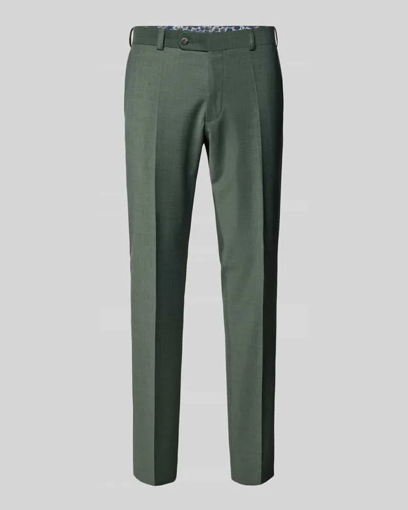 Wilvorst Slim Fit Anzughose mit Bügelfalten 