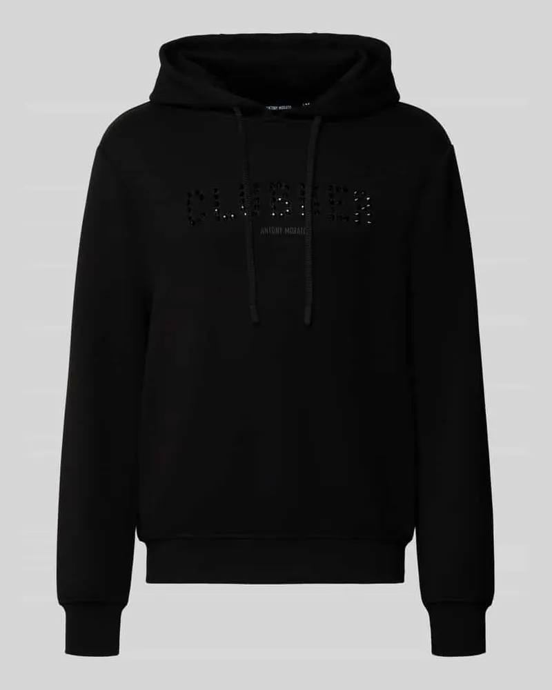 Antony Morato Hoodie mit Label-Detail Black