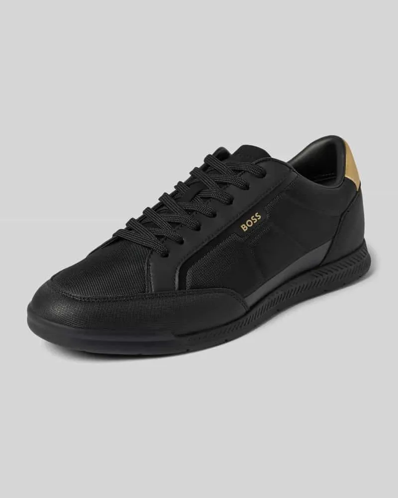 HUGO BOSS Low Top Sneaker mit Gummisohle 