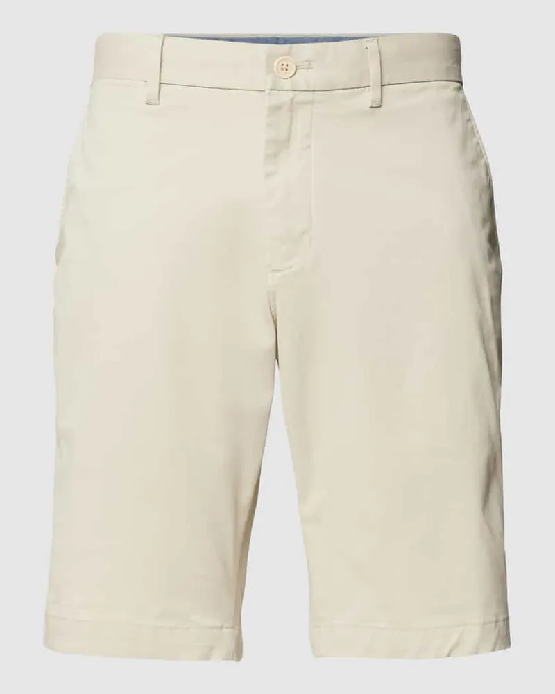 Tommy Hilfiger Straight Leg Chinoshorts mit Gesäßtaschen Modell 'HARLEM 