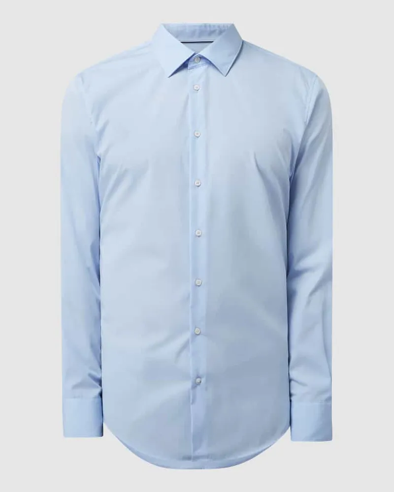 S.Oliver Slim Fit Business-Hemd aus Popeline 