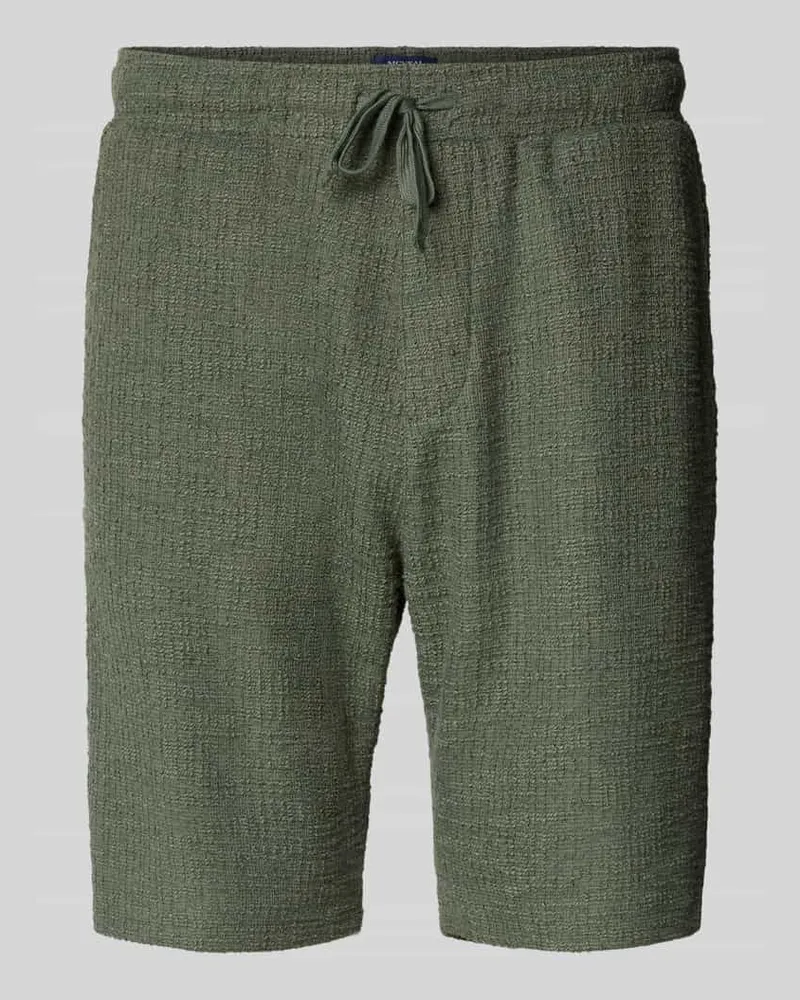 McNeal Regular Fit Shorts mit Strukturmuster 