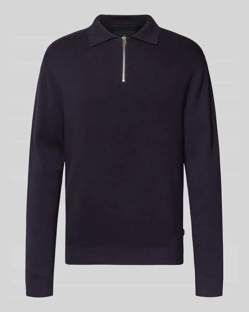 Jack & Jones Strickpullover mit gerippten Abschlüssen Modell 'MILANO 