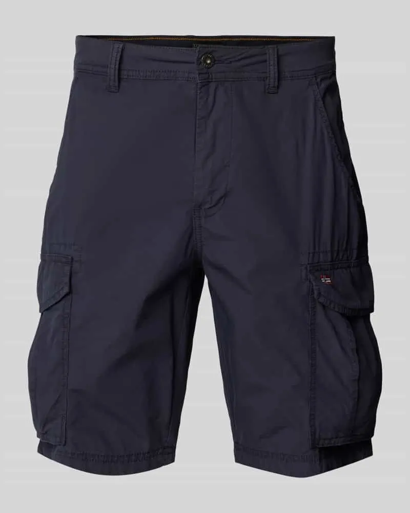 Napapijri Loose Fit Cargoshorts mit Logo-Stitching Modell 'NOTO 2.0 