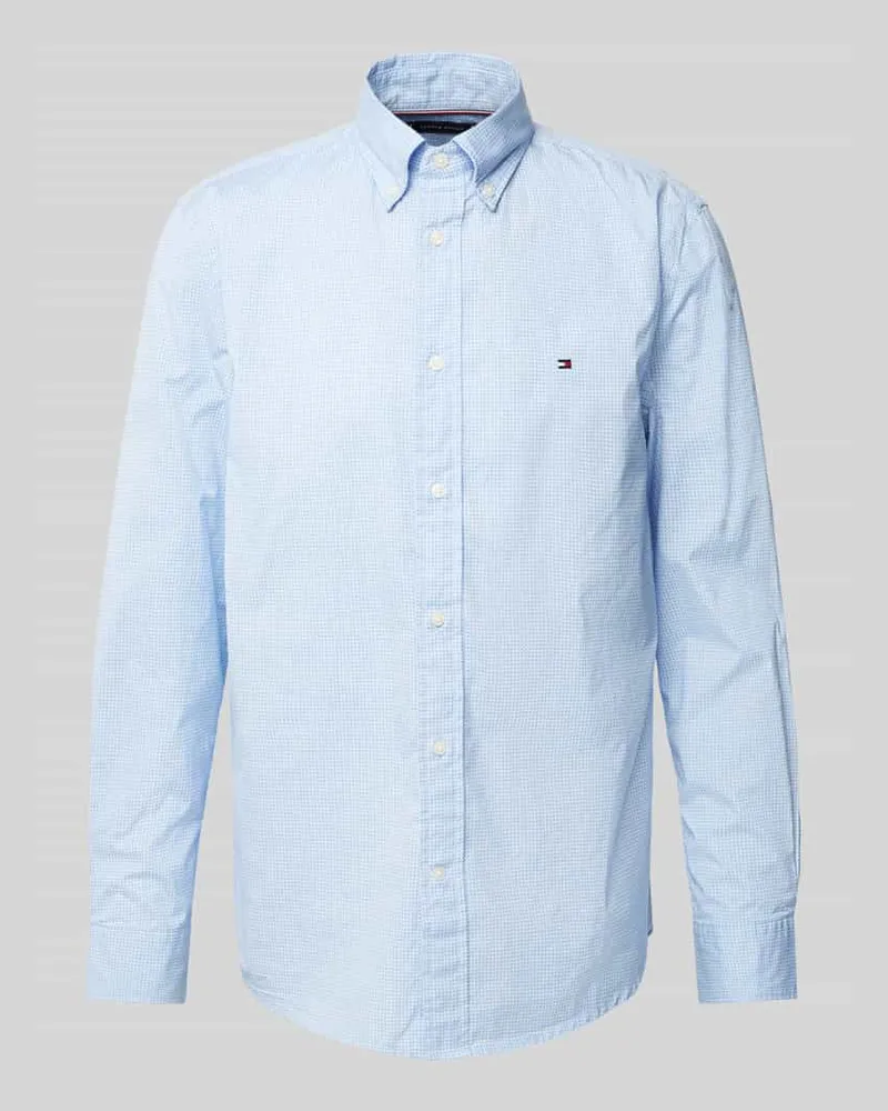 Tommy Hilfiger Regular Fit Hemd aus reiner Baumwolle 