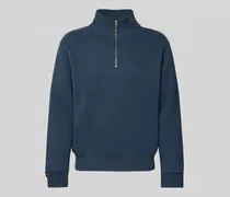 Regular Fit Sweatshirt mit Logo-Stitching
