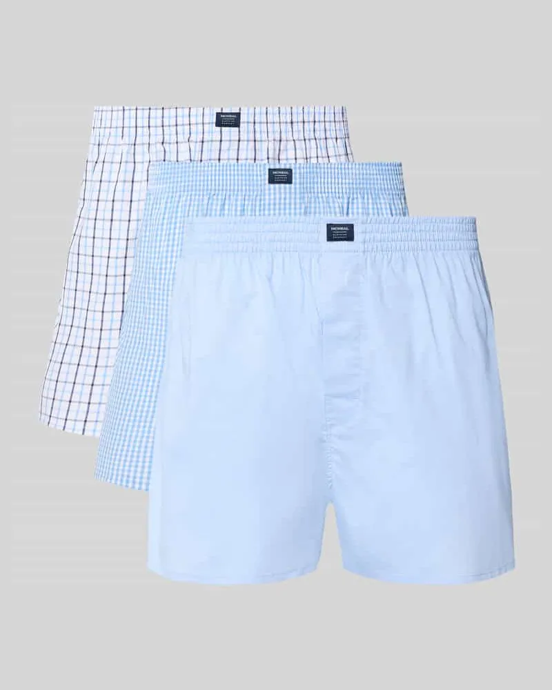 McNeal Boxershorts mit Label-Detail im 3er-Pack 