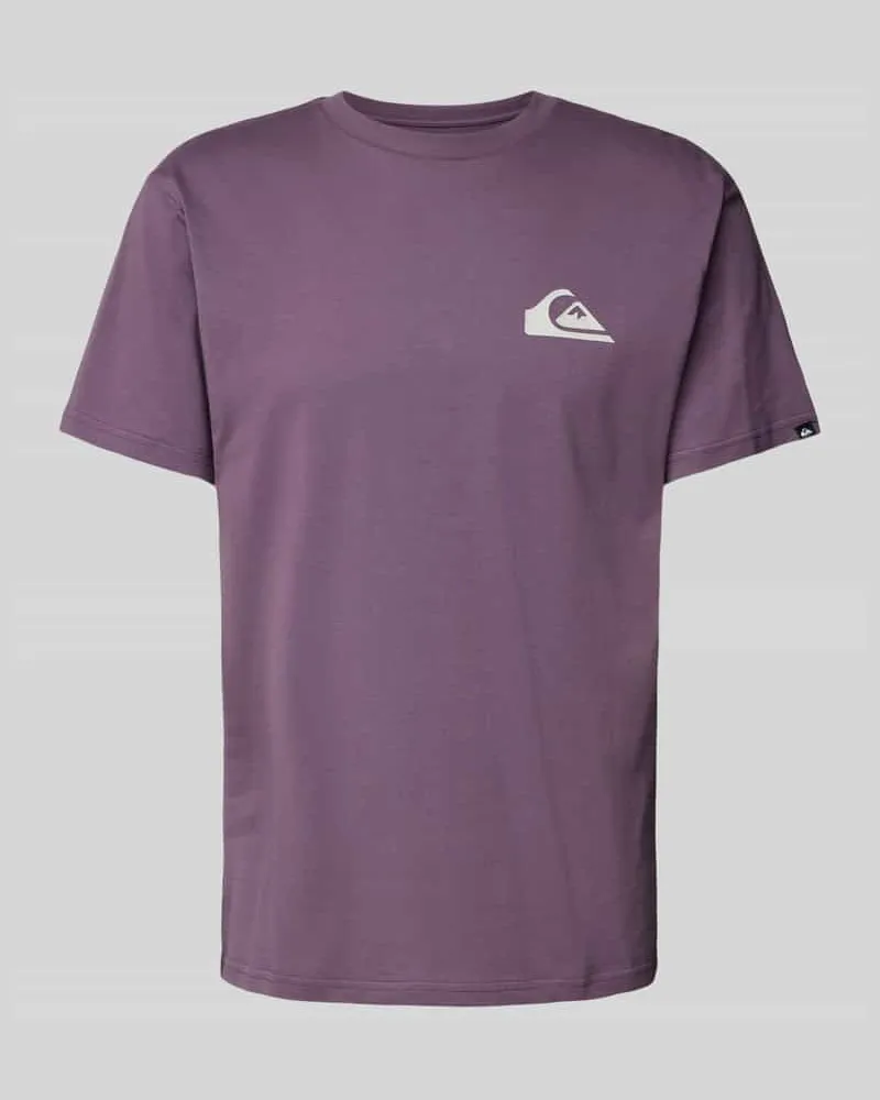 Quiksilver T-Shirt mit Label-Print 