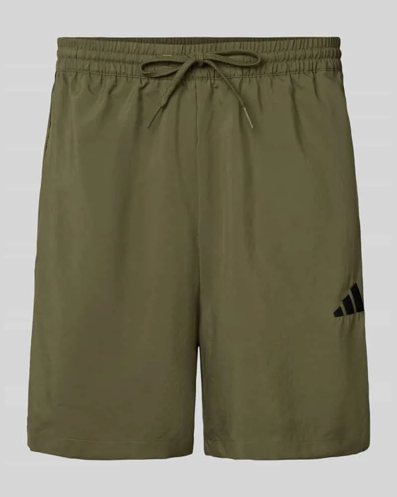 adidas Shorts mit elastischem Bund und Tunnelzug 