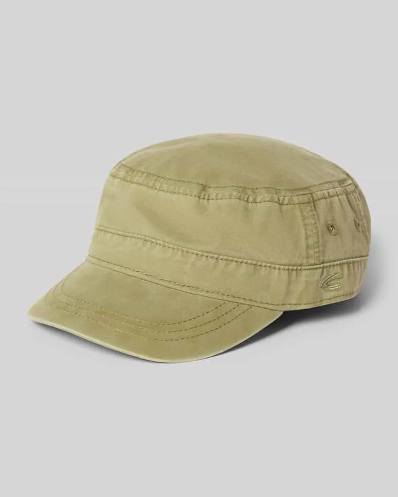 Camel Active Military Cap mit Logo-Stitching Oliv