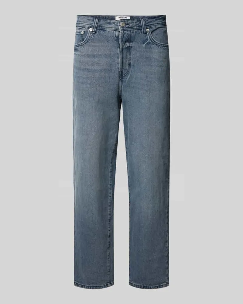 Only & Sons Loose Fit Jeans im 5-Pocket-Design Modell 'FADE 