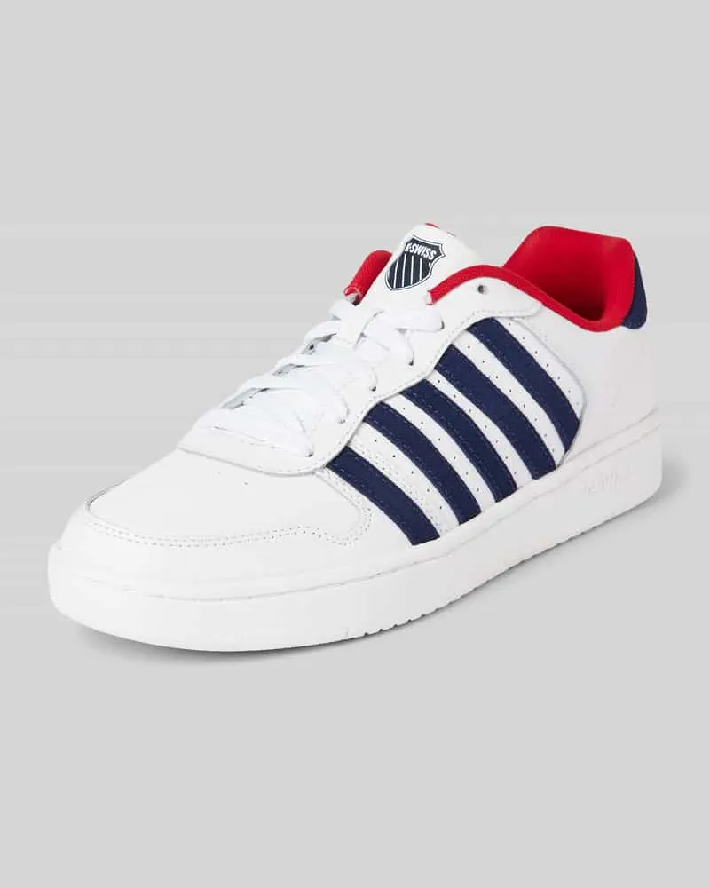 K-Swiss Ledersneaker mit Logo-Print Modell 'Court Palisades 