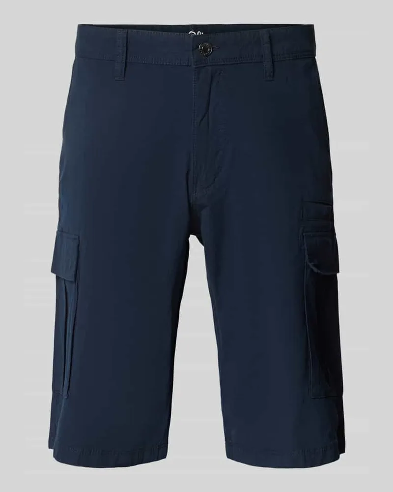 S.Oliver Relaxed Fit Cargo-Bermudas aus Baumwoll-Elasthan-Mix 