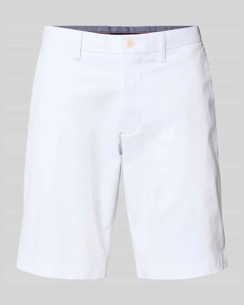 Tommy Hilfiger Slim Fit Chinoshorts aus Baumwoll-Elasthan-Mix 