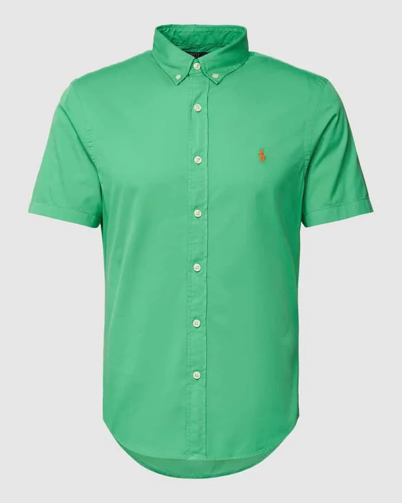 Ralph Lauren Slim Fit Freizeithemd mit 1/2-Arm 