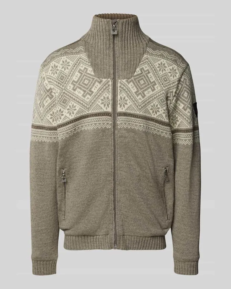 Dale of Norway Wolljacke mit Stehkragen Modell 'Hardanger 