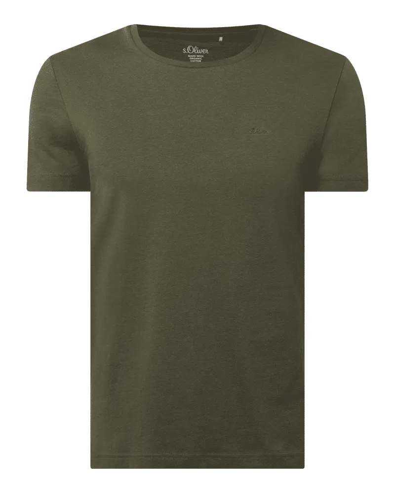 S.Oliver Regular Fit T-Shirt aus Bio-Baumwolle 