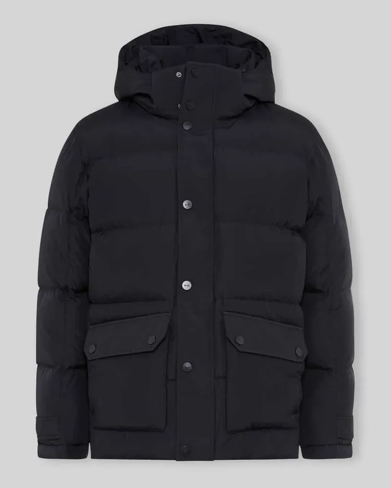Brax Regular Fit Steppjacke mit abnehmbarer Kapuze Marine