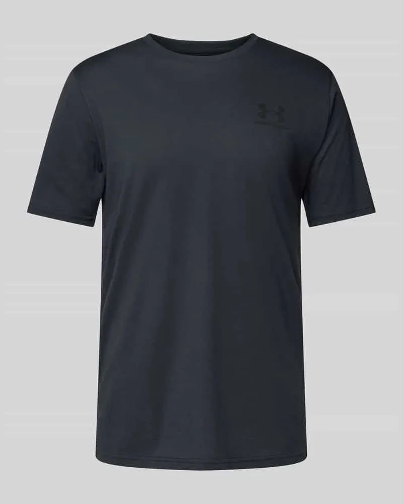 Under Armour T-Shirt mit Label-Print 