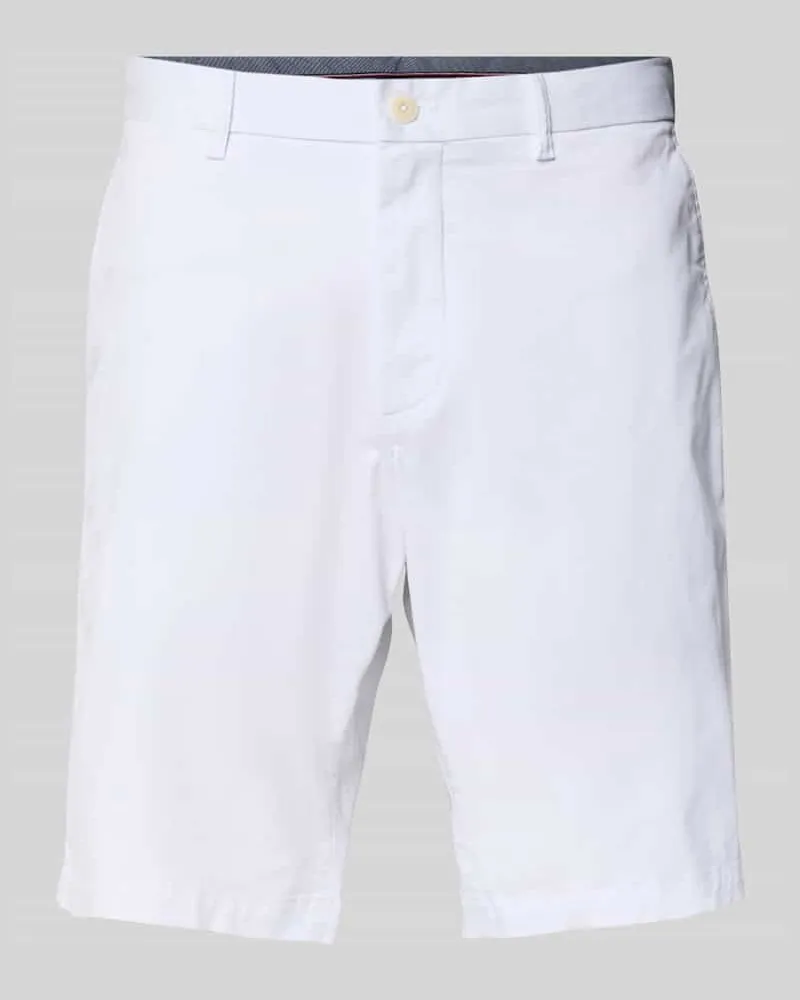 Tommy Hilfiger Relaxed Fit Chinoshorts aus Baumwoll-Elasthan-Mix 