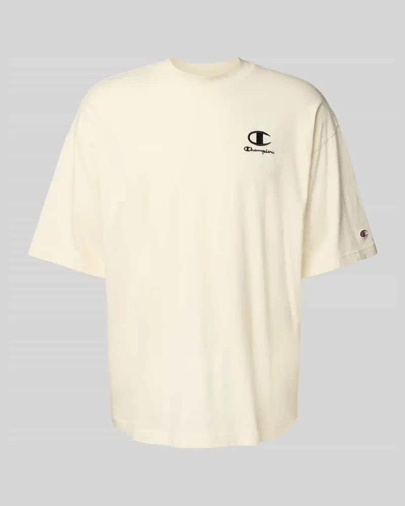 Champion Relaxed Fit T-Shirt mit Label-Stitching 