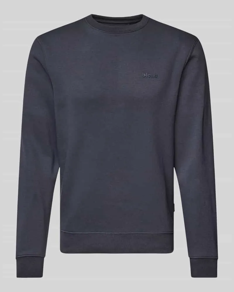 Blend Sweatshirt mit gerippten Abschlüssen Modell 'Downton 