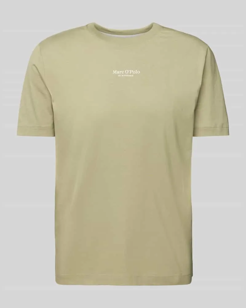 Marc O'Polo Regular Fit T-Shirt aus reiner Baumwolle Mint