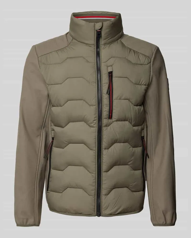 Tom Tailor Regular Fit Funktionsjacke mit Steppnähten 